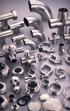 producer & distributor of high quality fittings, valves & clamps, stainless steel